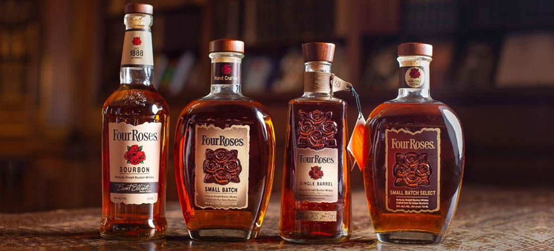 Four Roses Whiskey line up
