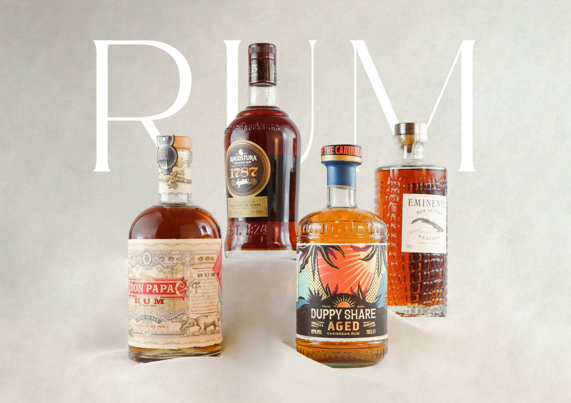Rum selection for Black Friday